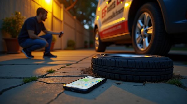 Réparation pneu crevé : un dépannage rapide à votre porte